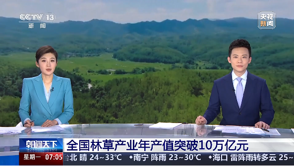 全国林草产业年产值突破10万亿元